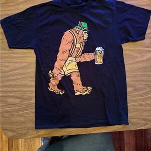 Oktoberfest Bigfoot Beer Graphic Tee